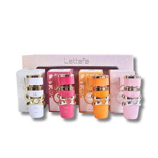 LATTAFA YARA MINI COLECCION 4 PIEZAS